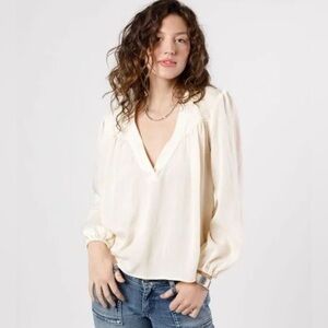 Band of The Free Cream Blouse